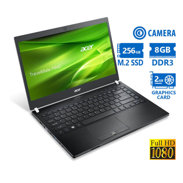 Acer (A-) TravelMate P645-MG i7-4500U/14``FHD/8GB DDR3/256GB M.2 SSD/No ODD/Camera/ATI 2GB/8P Grade