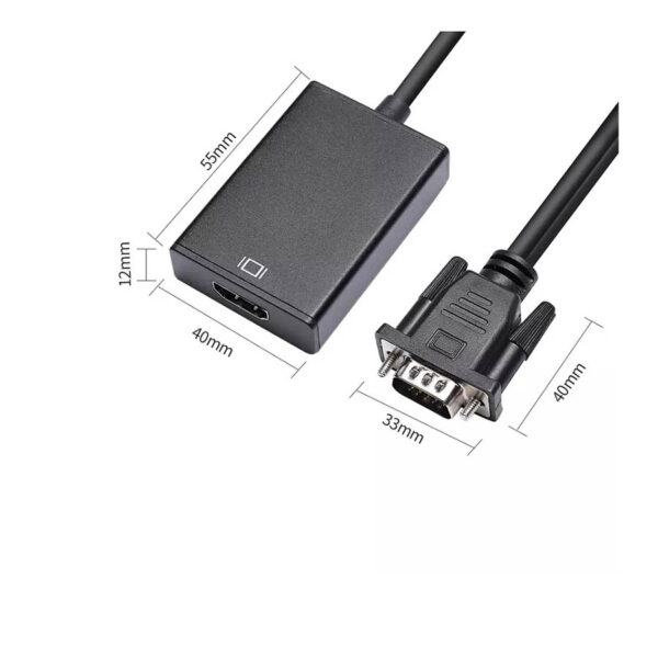 Adaptor VGA σε HDMI w/Audio USB16308 - Image 6