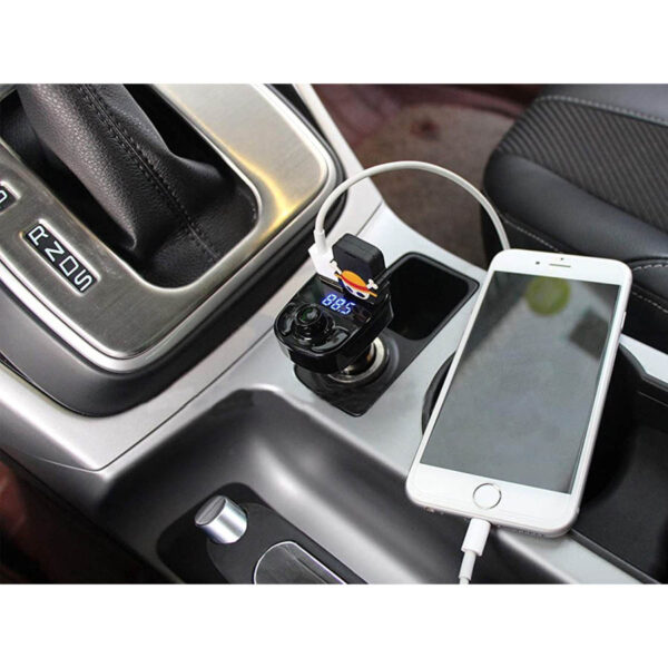 Car MP3 Player Fm Transmitter w/Dual USB Charger 3.1A - Image 4