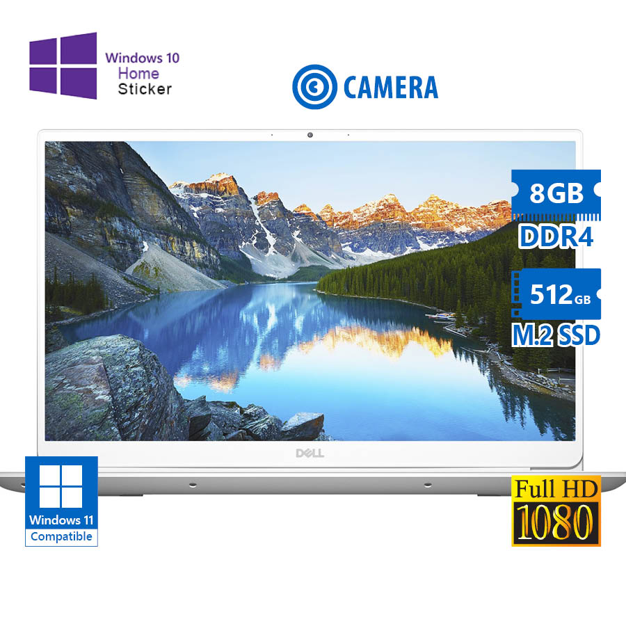 Dell (A-) Inspiron 5402 i5-1135G7/14\"FHD/8GB DDR4/512GB M.2 SSD/No ODD/Camera/10H Grade A- Refurbish