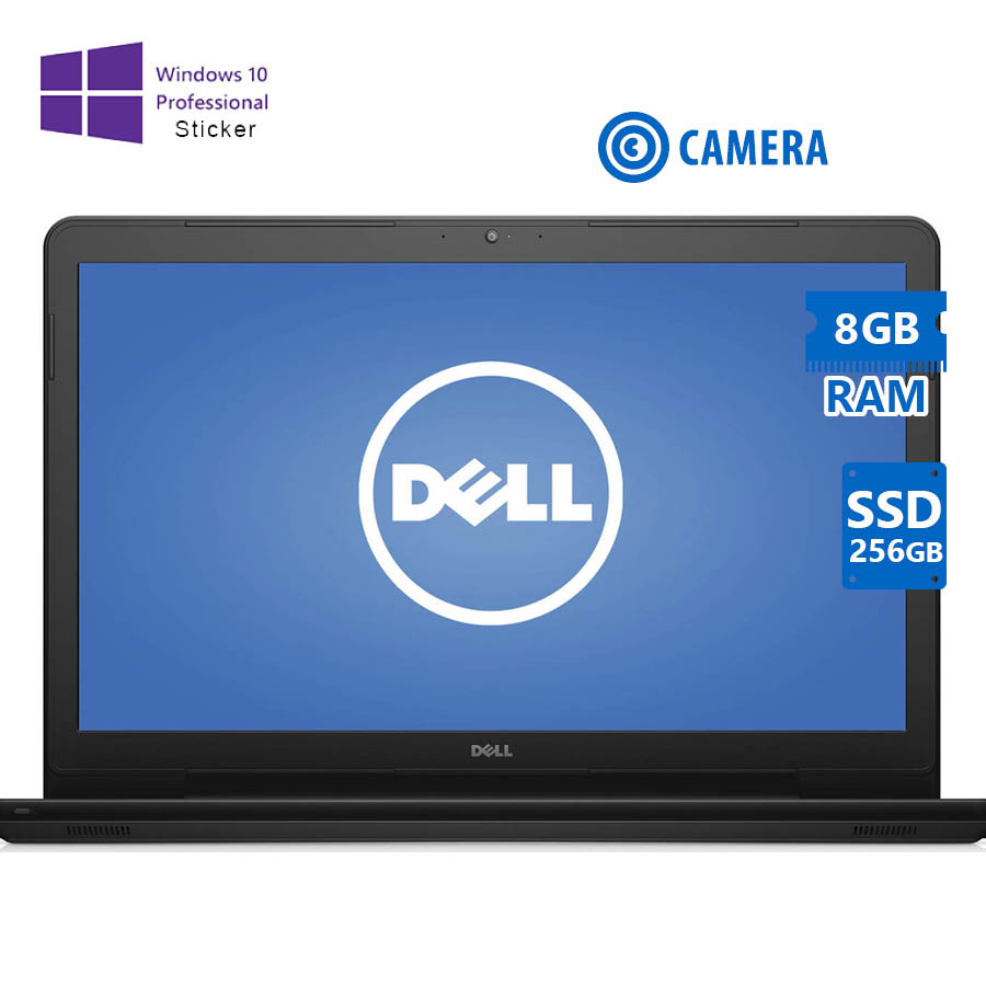 Dell (A-) Inspiron 5759 i5-6200U/17.3\"/8GB DDR3/256GB SSD/DVD/Camera/10P Grade A- Refurbished Laptop