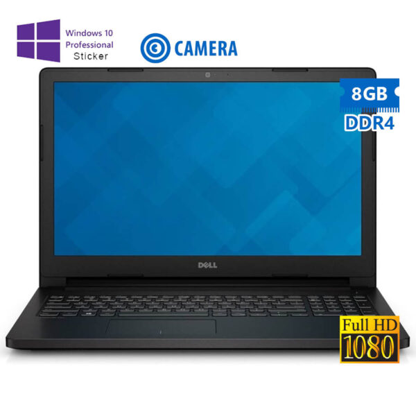 Dell (A-) Latitude 3560 i3-5005U/15.6\"FHD/8GB DDR4/500GB/No ODD/Camera/10P Grade A- Refurbished Lapt