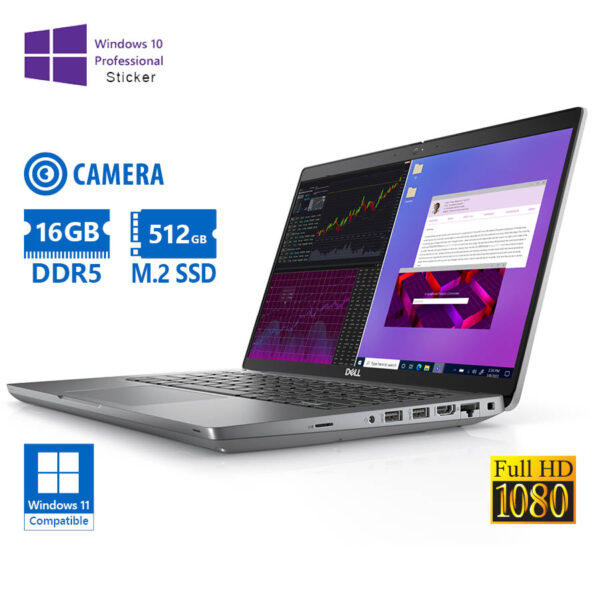 Dell (A-) Precision 3470 i7-1260P/14\"FHD/16GB DDR5/512GB M.2 SSD/No ODD/Camera/10P Grade A- Refurbis