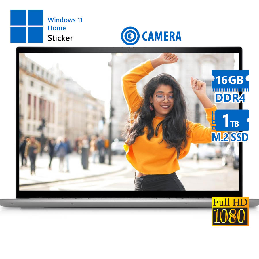 Dell Inspiron 5620 i7-1255U/16\"FHD/16GB DDR4/1TB M.2 SSD/No ODD/Camera/11H Grade A Refurbished Lapto