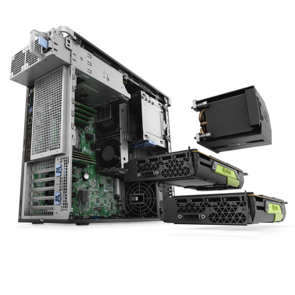 Dell Precision 5820 Tower Xeon W-2155(10-Cores)/128GB DDR4/2x 512GB M.2 SSD/Nvidia 4GB/No ODD/10P Gr - Image 6