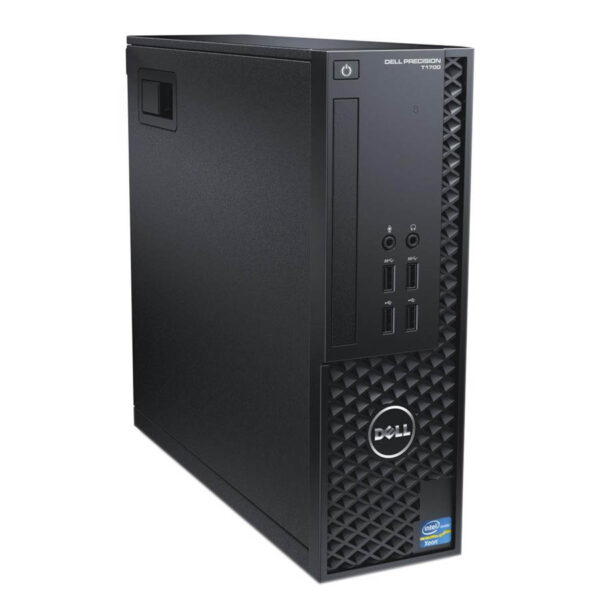 Dell Precision T1700 SFF i7-4790/8GB DDR3/256GB SSD/DVD/8P Grade A+ Workstation Refurbished PC - Image 2