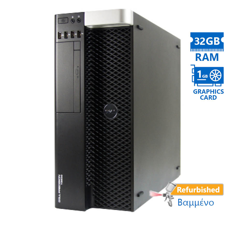 Dell Precision T3600 Tower Xeon E5-1620(4-Cores)/32GB DDR3/1TB/Nvidia 1GB/DVD/7P Grade A+ Workstatio