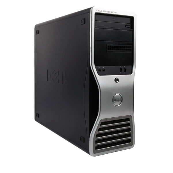 Dell Precision T5500 Tower Xeon 2x E5620(4-Cores)/24GB DDR3/1TB/Nvidia 512MB/DVD/7P Grade A+ Worksta - Image 2