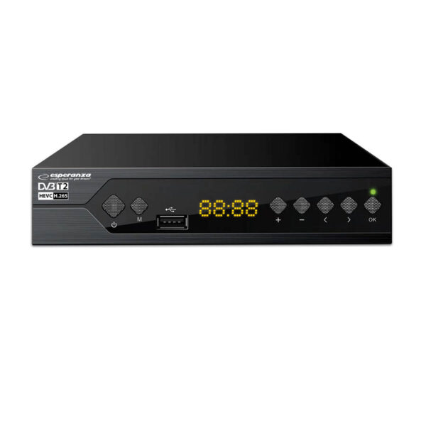 Esperanza αποκωδικοποιητής DVB-T2 H.265/HEVC EV107R