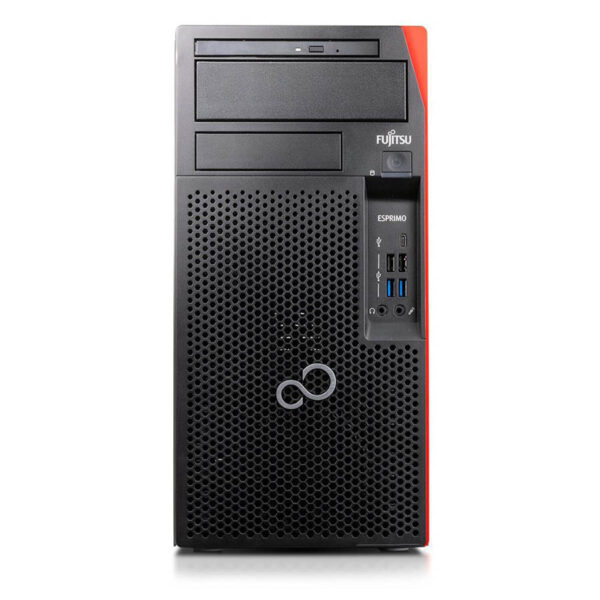 Fujitsu P758 Tower i5-8500/8GB DDR4/256GB M.2 SSD/DVD/V/10P Grade A+ Refurbished PC - Image 2