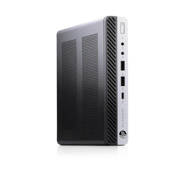 HP EliteDesk 705 G4 DM AMD Ryzen 3 Pro 2200GE/8GB DDR4/256GB SSD/No ODD/10P Grade A Refurbished PC - Image 2