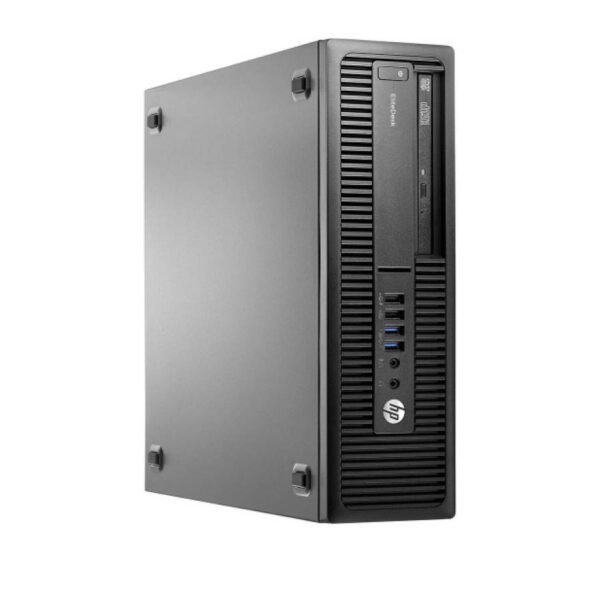 HP EliteDesk 705G3 SFF AMD Ryzen 5 Pro 1500/8GB DDR4/256GB SSD/DVD/10P Grade A+ Refurbished PC - Image 2