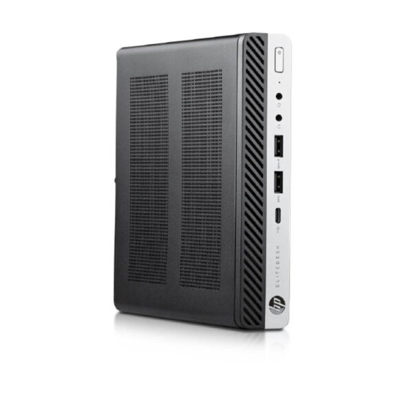 HP EliteDesk 800G4 DM i5-8500T/8GB DDR4/256GB SSD/No ODD/10P Grade A Refurbished PC - Image 2