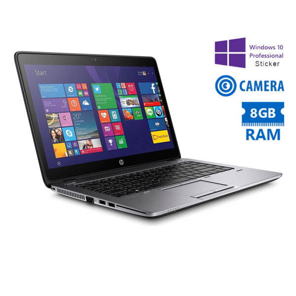 HP Elitebook 840 G2 i5-5300U/14``/8GB DDR3/500GB/No ODD/Camera/10P Grade A Refurbished Laptop