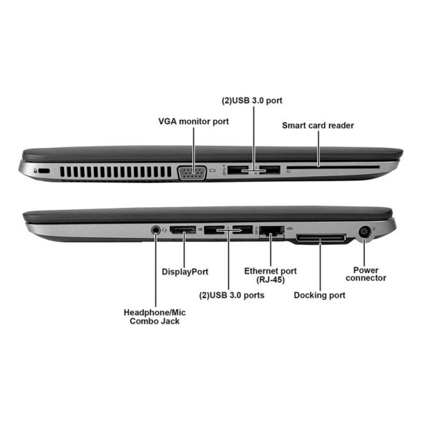 HP Elitebook 840 G2 i5-5300U/14``/8GB DDR3/500GB/No ODD/Camera/8P Grade A Refurbished Laptop - Image 5