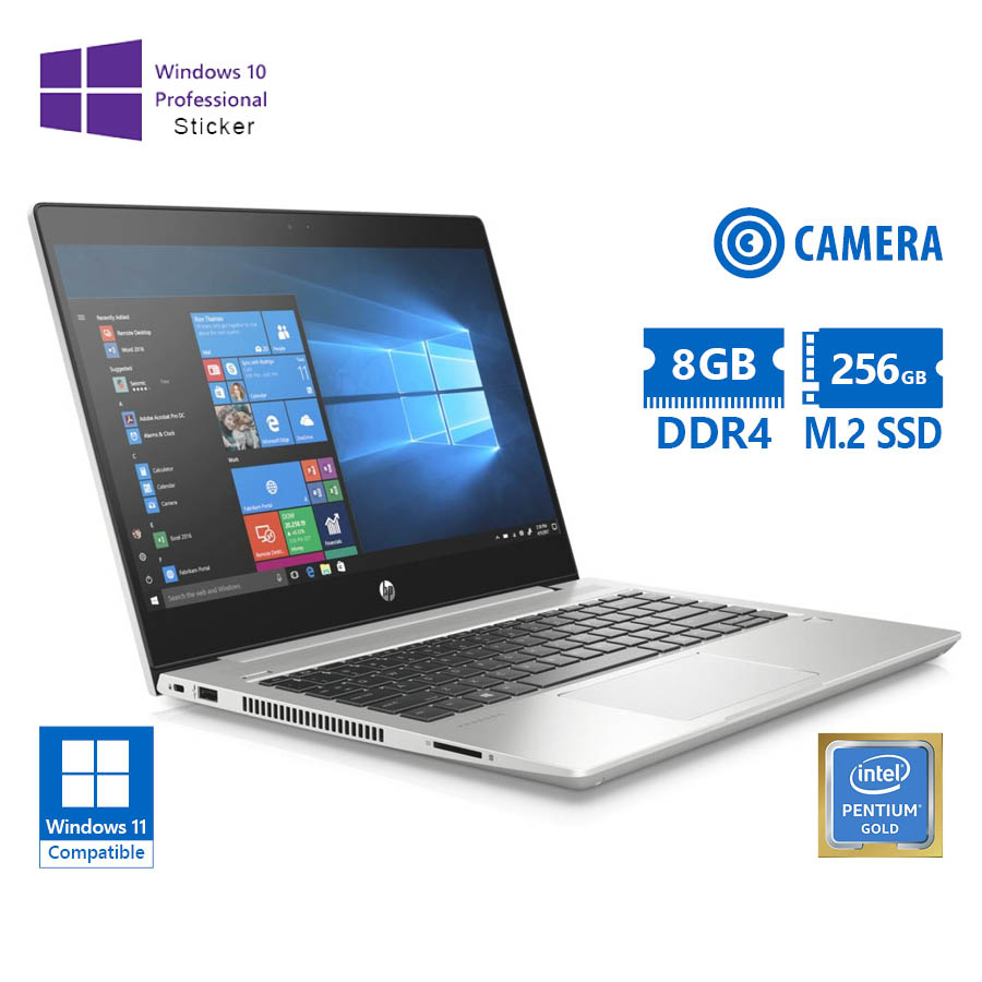 HP ProBook 440 G6 Gold 5405U/14\"/8GB DDR4/256GB M.2 SSD/No ODD/Camera/10P Grade A Refurbished Laptop