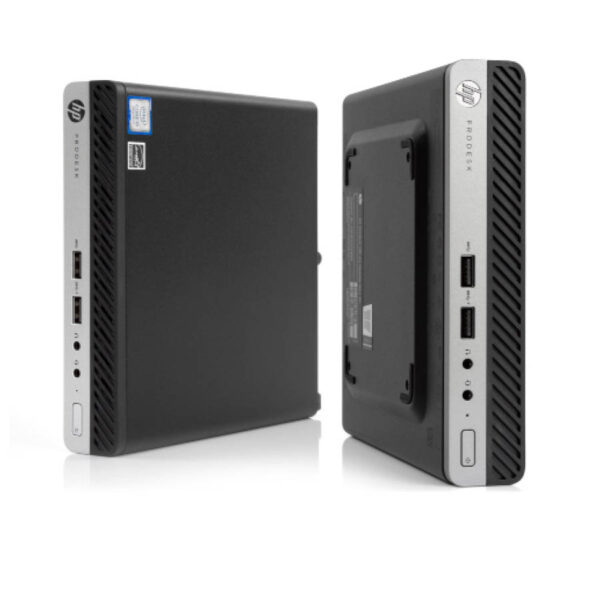 HP ProDesk 400G5 DM i3-9100T/8GB DDR4/256GB M.2 SSD/No ODD/10P Grade A Refurbished PC - Image 2