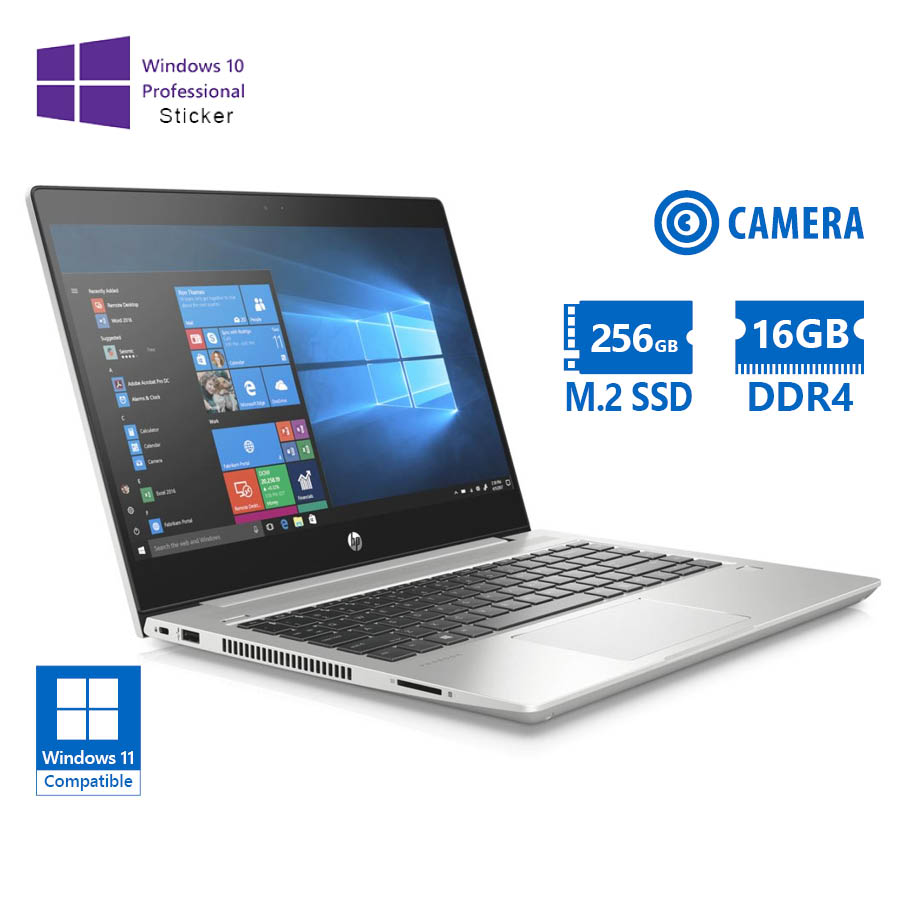 HP Probook 440 G7 i5-10210U/14\"/16GB DDR4/256GB M.2 SSD/No ODD/Camera/10P Grade A Refurbished Laptop