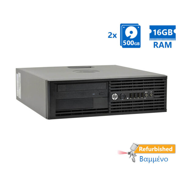 HP Z220 SFF Xeon E3-1225v2/16GB DDR3/2x 500GB/DVD/8P Grade A+ Workstation Refurbhided PC