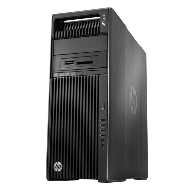 HP Z640 Tower Xeon E5-2620v3(6-Cores)/16GB DDR4/2TB/Nvidia 1GB/DVD/Grade A Workstation Refurbished P - Image 3