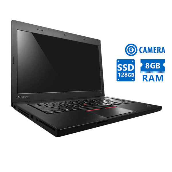 Lenovo (A-) ThinkPad L450 i5-5300U/14``/8GB DDR3/128GB SSD/No ODD/Camera/8H Grade A- Refurbished Lap