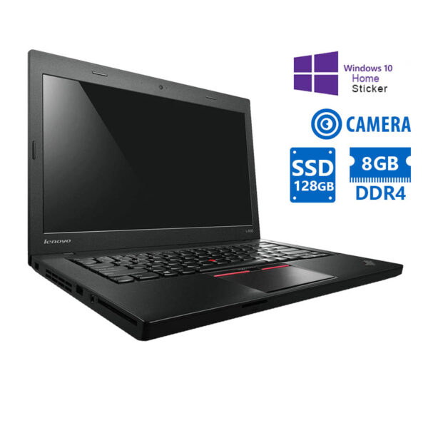 Lenovo (A-) ThinkPad L470 i5-7200U/14``/8GB DDR4/128GB SSD/No ODD/Camera/10H Grade A- Refurbished La