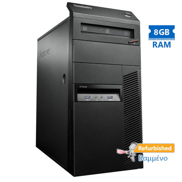 Lenovo M83 Tower i5-4430/8GB DDR3/500GB/DVD/8P Grade A+ Refurbished PC