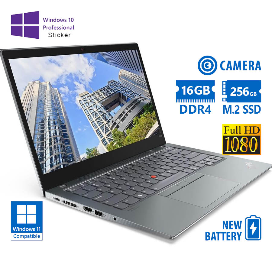 Lenovo ThinkPad T14s Gen 2I i5-1135G7/14”FHD/16GB DDR4/256GB M.2 SSD/No ODD/Camera/New Battery/10P G