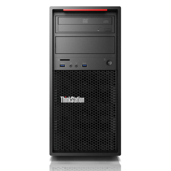 Lenovo ThinkStation P310 Tower Xeon E3-1230v5(4-Cores)/16GB DDR4/256GB SSD/Nvidia 2GB/DVD/10P Grade - Image 2