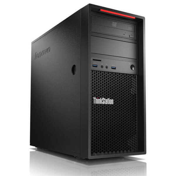 Lenovo ThinkStation P310 Tower Xeon E3-1230v5(4-Cores)/16GB DDR4/256GB SSD/Nvidia 2GB/DVD/10P Grade - Image 3