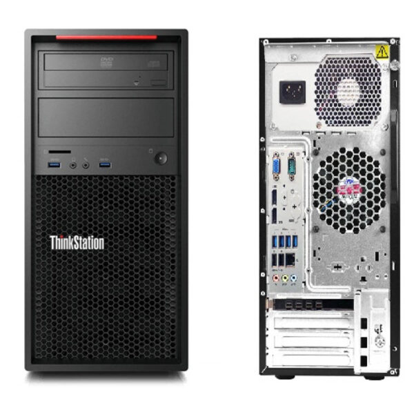 Lenovo ThinkStation P320 Tower i7-6700/16GB DDR4/1TB/DVD/10P Grade A+ Workstation Refurbished PC - Image 2