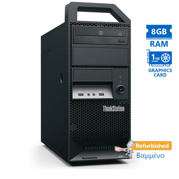 Lenovo Thinkstation E31 Tower Xeon E3-1220v2/8GB DDR3/500GB/Nvidia 1GB/DVD/7P Grade A+ Workstation R