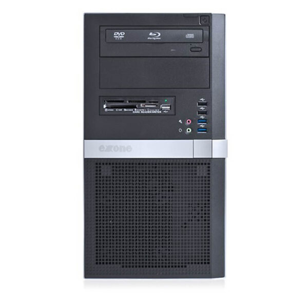 OEM Extra Tower Xeon E-2124(4-Cores)/16GB DDR4/256GB M.2 SSD/Nvidia 2GB/DVD/10P Grade A+ Workstation - Image 3