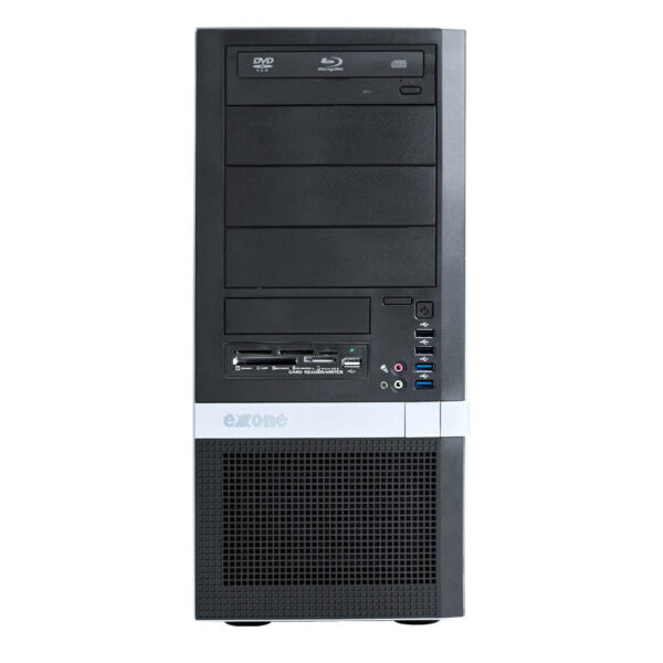 OEM Extra Tower Xeon W-2123(4-Cores)/8GB DDR4/128GB SSD & 500GB/Nvidia 1GB/DVD/10P Grade A+ Workstat - Image 2