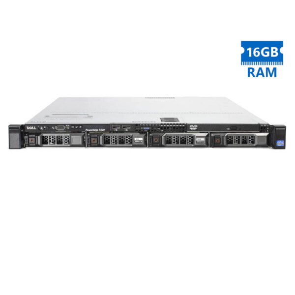 Refurbished Server Dell Poweredge R320 R1U E5-2403/16GB DDR3/No HDD/4xLFF/1xPSU/No ODD