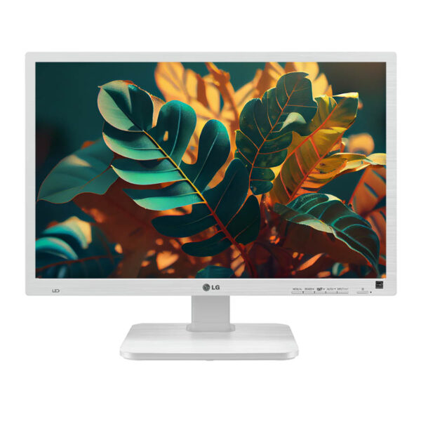 Used (A-) Monitor 22MB65PY LED/LG/22”/1680x1050/Wide/White/w/Speakers/Grade A-/D-SUB & DVI-D & DP & - Image 2