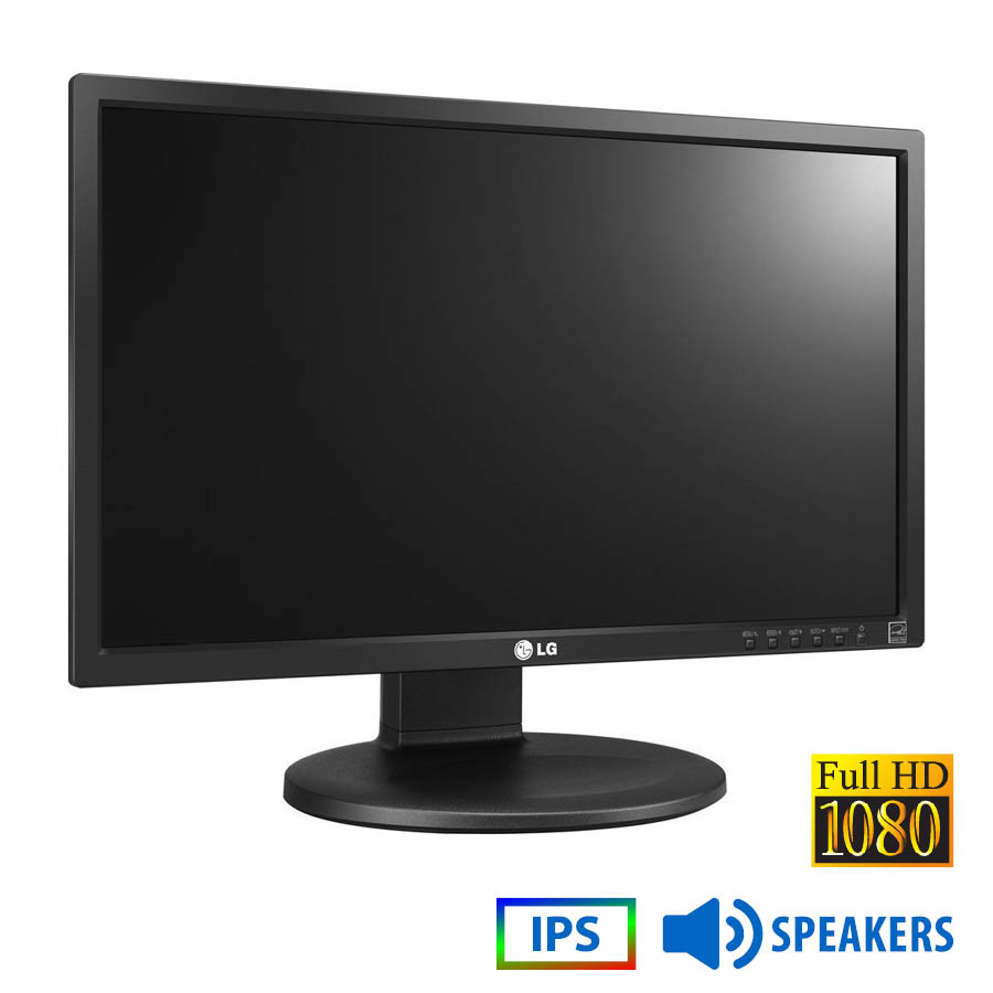 Used (A-) Monitor 23MB35PM IPS LED/LG/23\"FHD/1920x1080/Wide/Black/w/Speakers/Grade A-/D-SUB & DVI-D