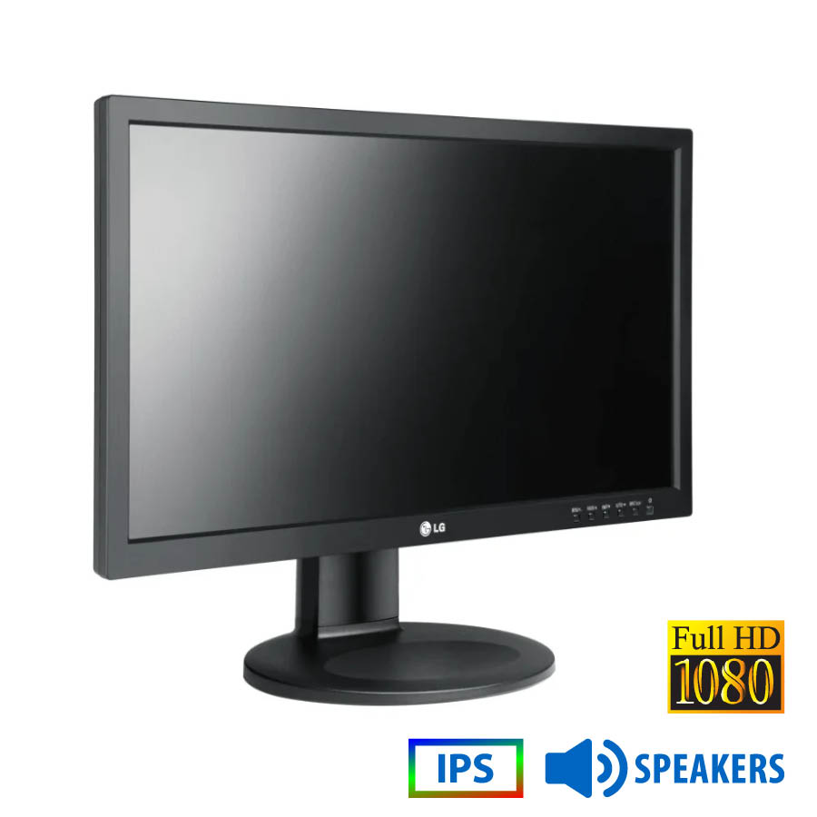 Used (A-) Monitor 23MB35PY IPS LED/LG /23\"FHD/1920x1080/Wide/Black/w/Speakers/Grade A-/D-SUB & DVI-D