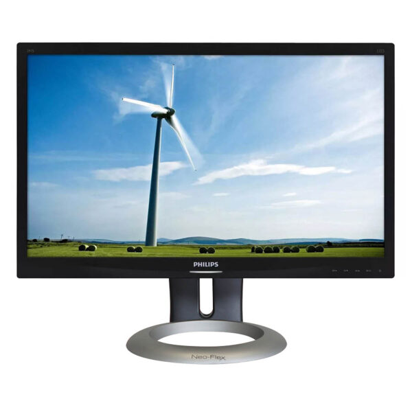 Used (A-) Monitor 241S4LSB LED/Philips/24”FHD/1920x1080/Wide/Neo-Flex Stand/Black/Grade A-/D-SUB & D - Image 2