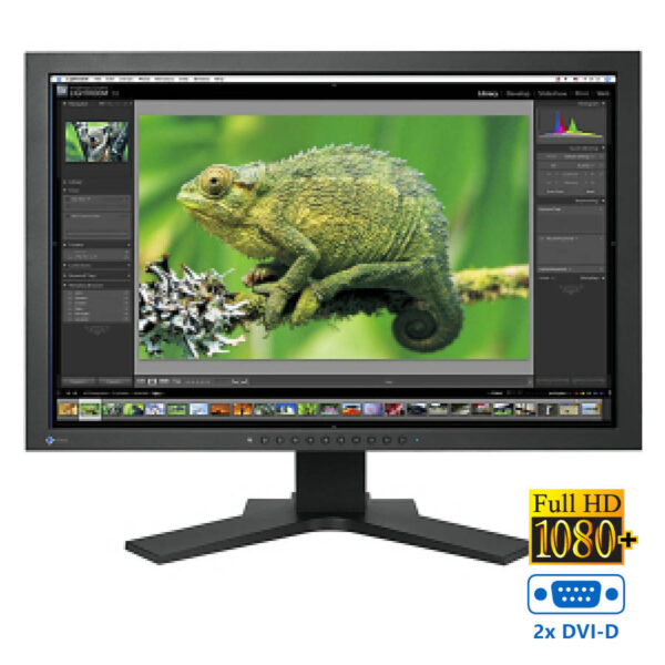 Used (A-) Monitor CG241W TFT/Eizo/24\"/1920x1200/Wide/Black/Grade A-/2xDVI-D & USB Hub