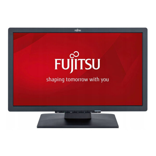 Used (A-) Monitor E22T-x IPS LED/Fujitsu /22\"FHD/1920x1080/Wide/Black/w/Speakers/Grade A-/D-SUB & DV - Image 2