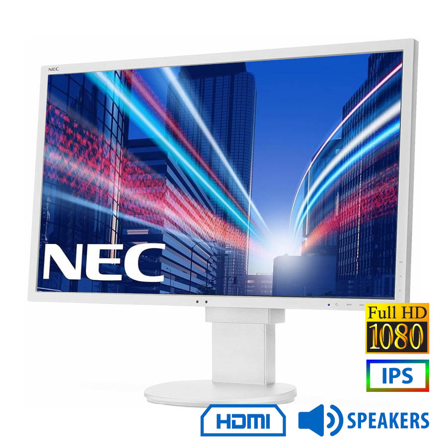 Used (A-) Monitor EA244WMi IPS LED/Nec/24\"FHD/1920x1200/Wide/Gray/w/Speakers/Grade A-/D-SUB & DVI-D