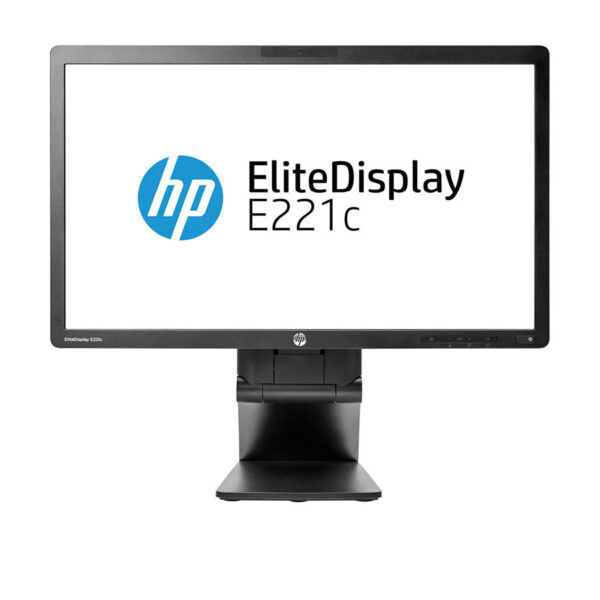 Used (A-) Monitor EliteDisplay E221c IPS LED/HP/22\"FHD/w/Camera/1920x1080/Wide/Black/w/Speakers/Grad - Image 2