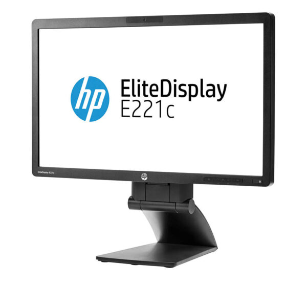 Used (A-) Monitor EliteDisplay E221c IPS LED/HP/22\"FHD/w/Camera/1920x1080/Wide/Black/w/Speakers/Grad - Image 3