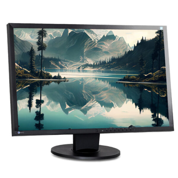 Used (A-) Monitor FlexScan EV2436W IPS LED/Eizo/24\"FHD/1920x1200/Wide/Black/w/Speakers/Grade A-/D-SU - Image 2