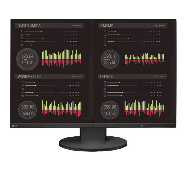 Used (A-) Monitor FlexScan EV2455 IPS LED/Eizo/24\"FHD/1920x1200/Wide/Black/w/Speakers/Grade A-/D-SUB - Image 2