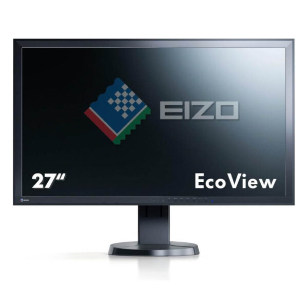 Used (A-) Monitor FlexScan EV2736W IPS LED/Eizo/27\"QHD/2560x1440/Wide/Black/w/Speakers/Grade A-/DVI- - Image 2