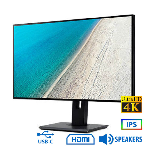 Used (A-) Monitor PE320QK IPS LED/Acer/32\"Ultra HD 4K/3840x2160/Black/w/Speakers/Grade A-/DP & HDMI