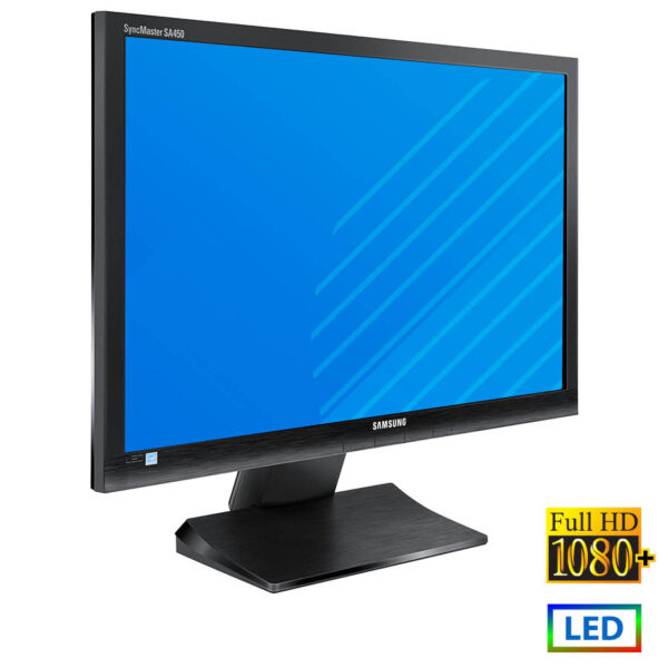 Used (A-) Monitor S22A450x LED/Samsung/22\"FHD/1920x1200/Wide/Black/Grade A-D-SUB & DVI-D