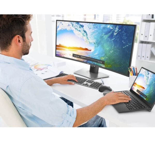 Used (A-) Monitor U3818DW Curved LED/Dell/38\"UW-QHD/3840x1600/Black/w/Speakers/Grade A-/DP & 2xHDMI - Image 7